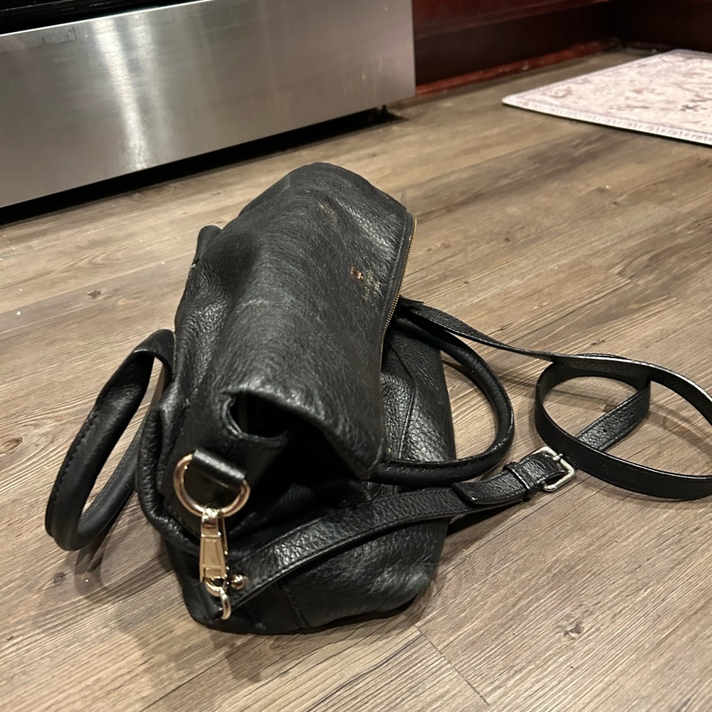 Kate Spade New York black leather purse